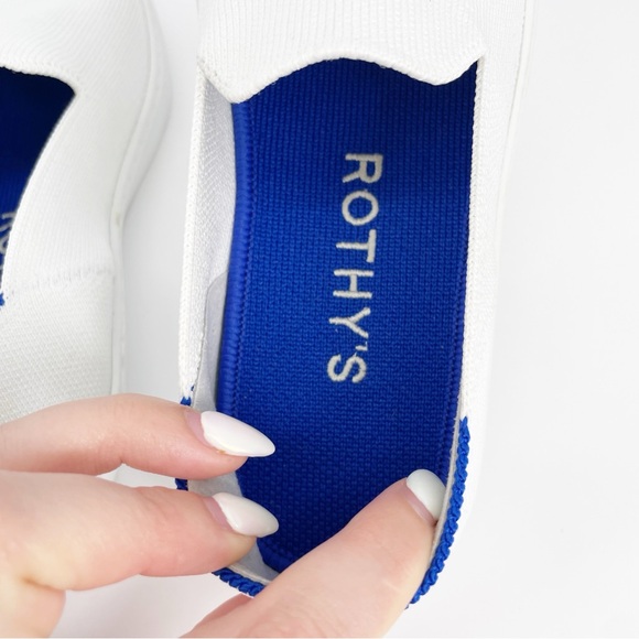 Rothy’s The Original Slip On Sneakers White - Picture 5 of 7